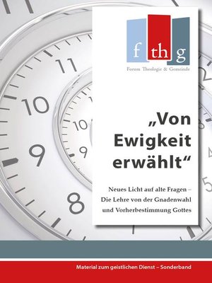 cover image of Von Ewigkeit erwählt